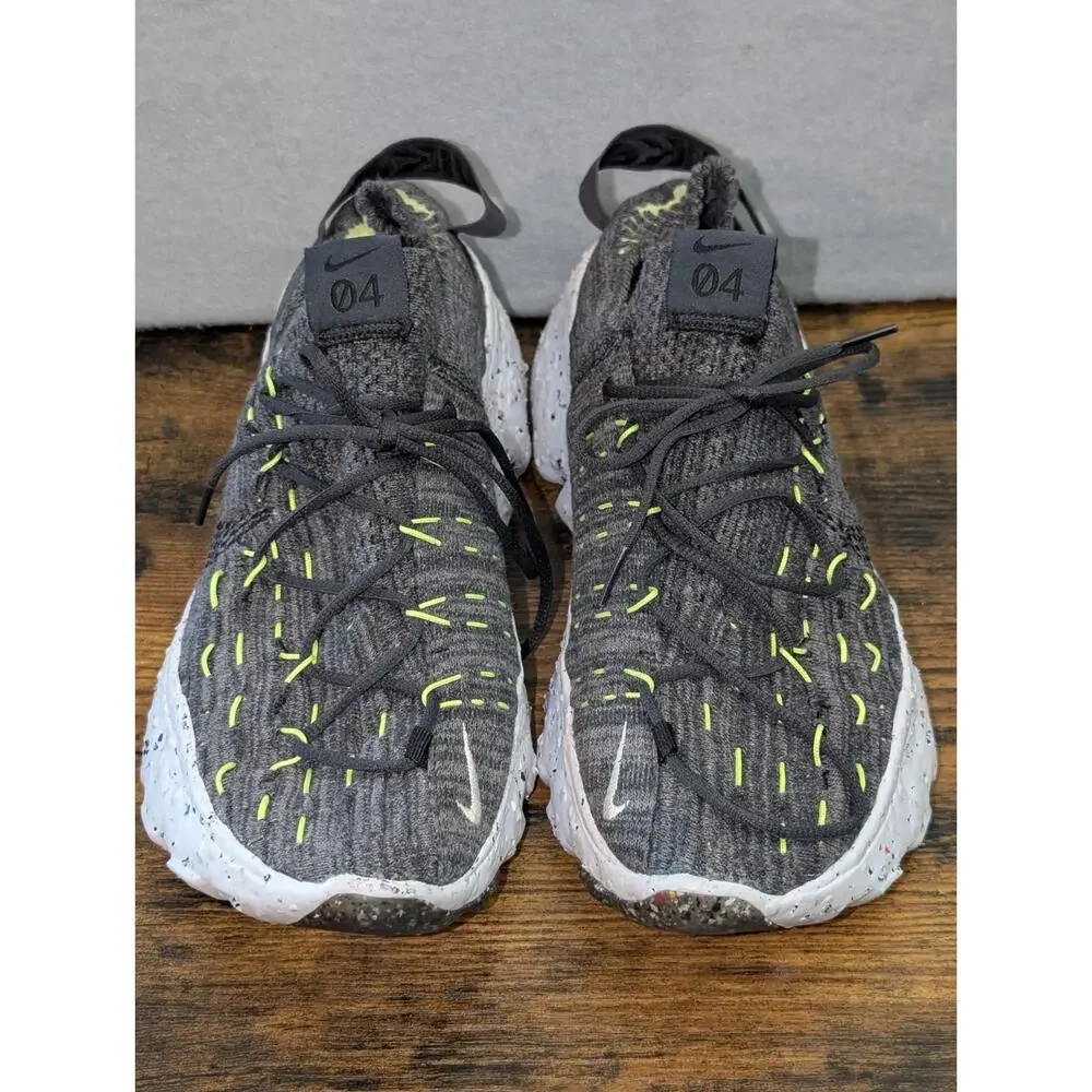 Nike Space Hippie 04 Black Volt White CZ6398-010 - Mens Shoes Size 10